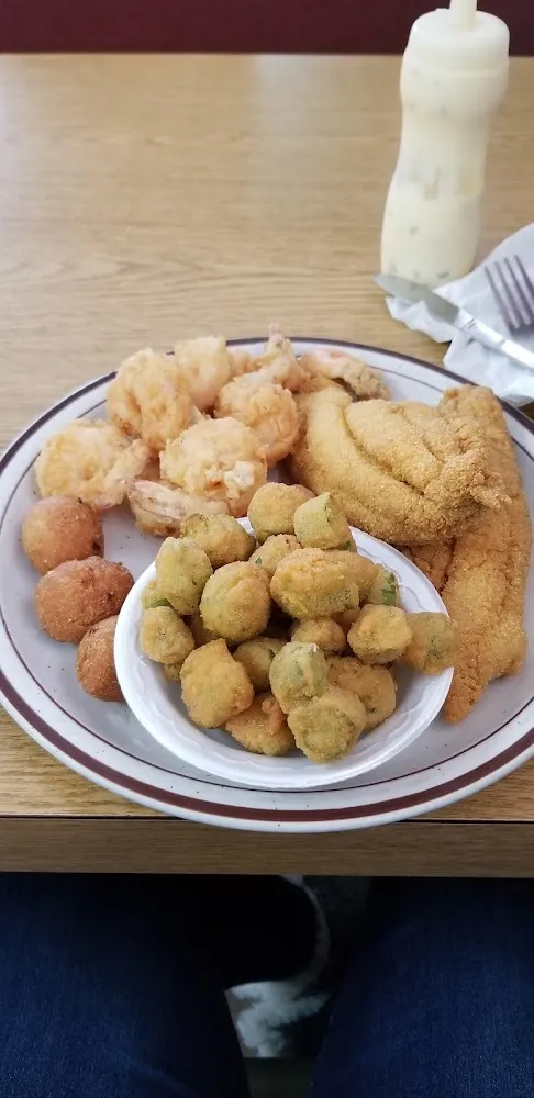 Cat Fish Fillet & Shrimp Combo