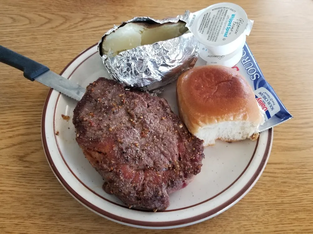 Large Hamburger Steak